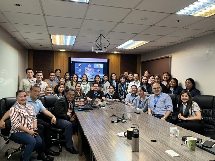 EquiServe Leaders with TUV Rheinland Auditors on the last day of certification audit.